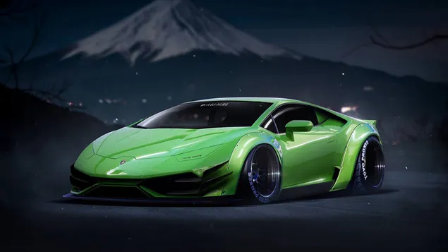 Voertuig Lamborghini Gemodificeerde Huracan HD achtergrond