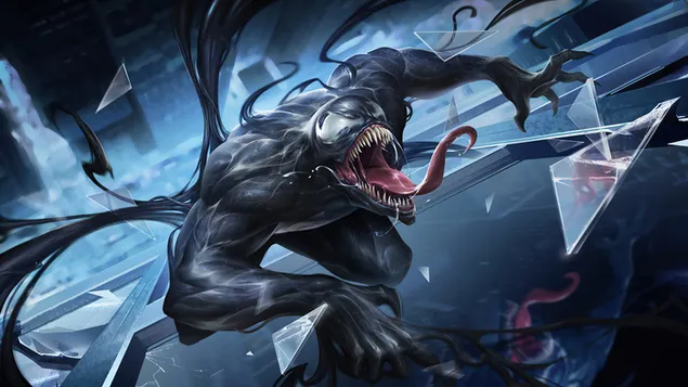 Venom (Eddie Brock) Arte antihéroe de Marvel