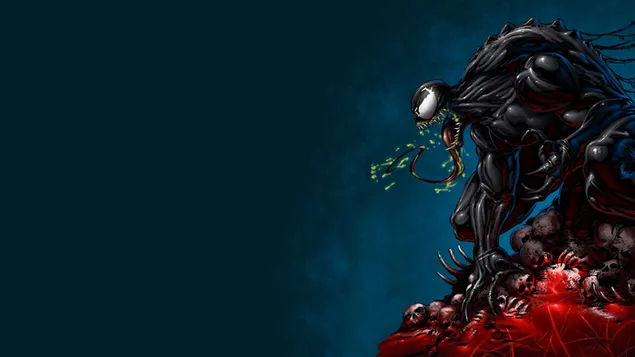 毒液 Eddie Brock (Marvel) 反英雄漫画 8K 壁纸