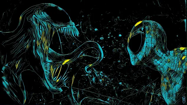 Venom versus Spiderman download