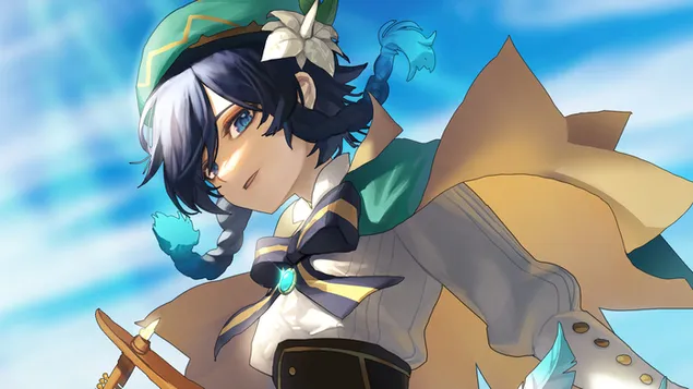 Venti (Anemo Character) - Genshin Impact [动漫电子游戏] 4K 壁纸