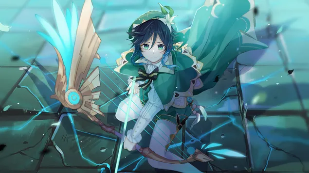Venti | Genshin Impact (Trò chơi điện tử Anime) tải xuống