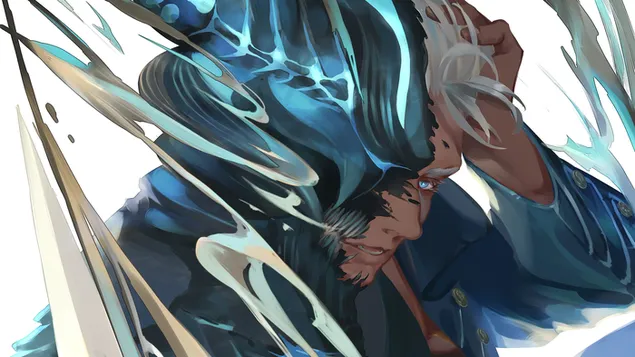 'Vergil' Devil Trigger (аниме ФА) - Devil May Cry 5 (Видео игра) 4K тапет