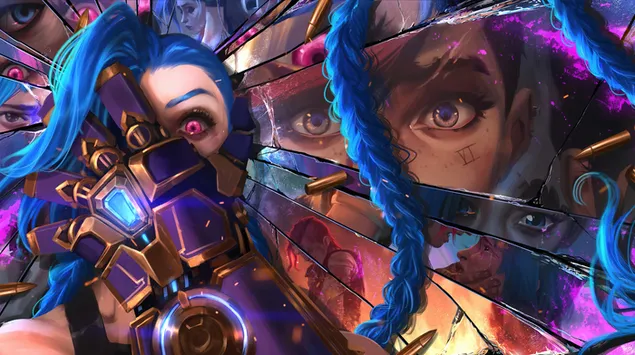 vi ja jinx paras arkaaninen tausta lataa