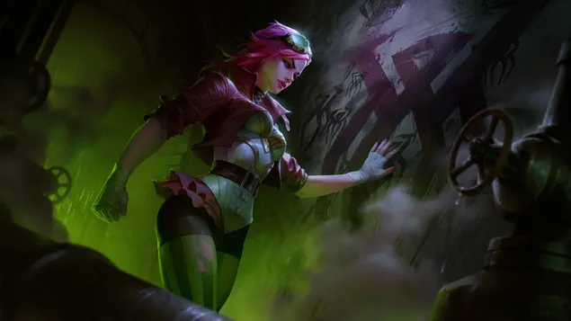Vi (Fantasy Art) - League of Legends (LOL) 4K wallpaper