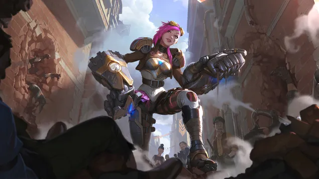 vi (legends of runeterra) - league of legends (lol) zavantazhiti