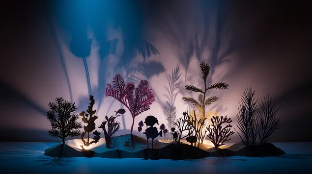 eloisa ja dynaaminen vedenalainen paperileikkauskohtaus lataa