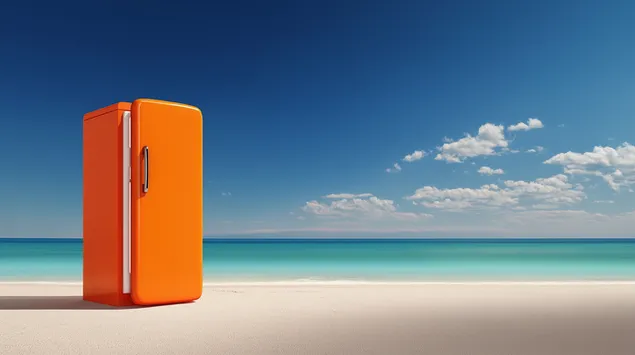 elenk keszulek a hatalmas tropusi tengerparton, horizonttal letoltes