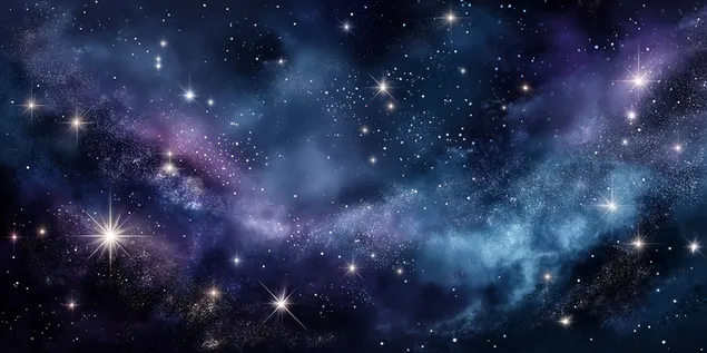 derin uzayda canli bokeh isiklari indir