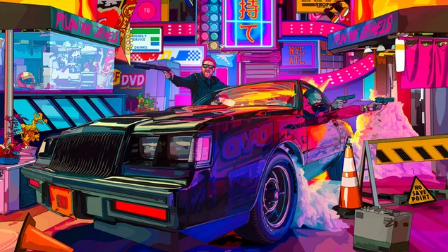 Videospiel „Cyberpunk 2077“ (Neon Digital FA) herunterladen
