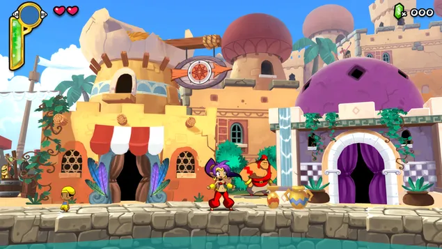 ชาวบ้าน Shantae Half-Genie Hero 4K วอลเปเปอร์