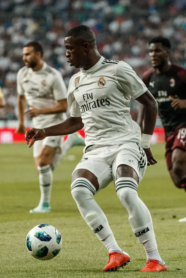 Vinicius Junior, the young forward of Real Madrid HD wallpaper