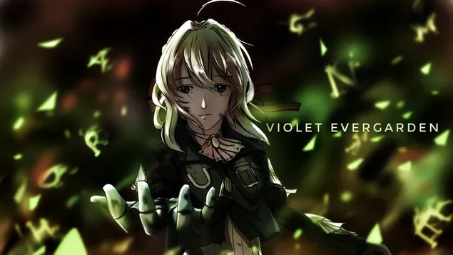 Violet evergarden as 'the weapon'