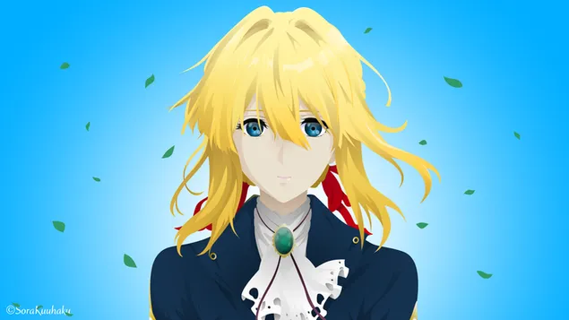 바이올렛 에버가든 주인공 HD 배경화면