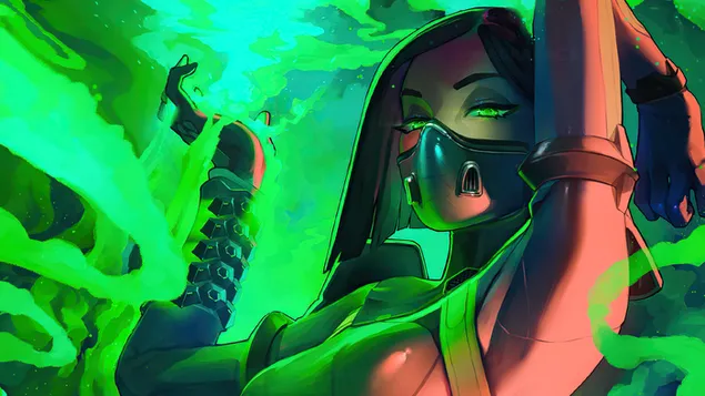 Viper (Anime FA) - Valorant (Riot Video Game) 4K wallpaper