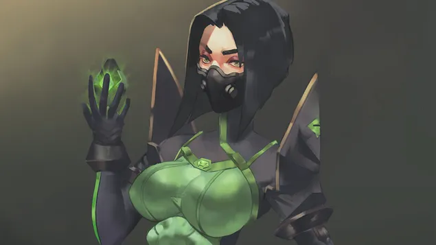 Huggorm i tapper konst 4K bakgrund