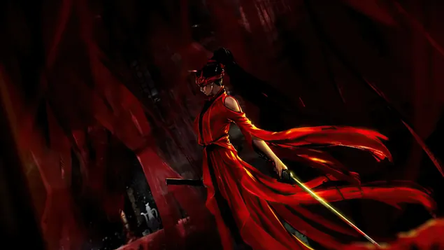 Viper 'Ning' (фан-арт) - Naraka Bladepoint (онлайн-видеоигра) 4K обои