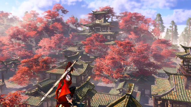 Viper 'Ning' في Game World - Naraka Bladepoint (لعبة فيديو على الإنترنت) 4K خلفية