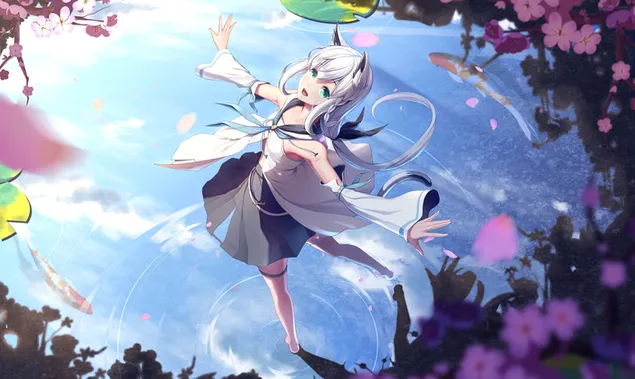 Youtuber Maya - Fubuki Shiragami 2K kertas dinding