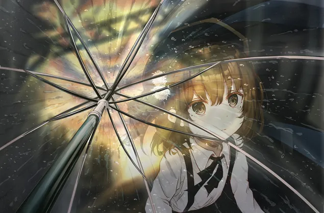 Virtuális Youtuber - Hatoba Tsugu japán 4K háttérkép