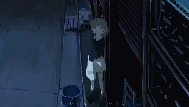 Youtuber Maya - Hatoba Tsugu 2K kertas dinding