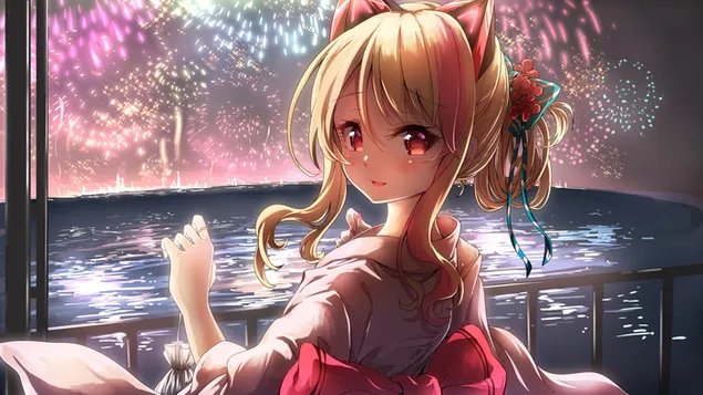 花火前のバーチャルYoutuber 家永麦 ダウンロード