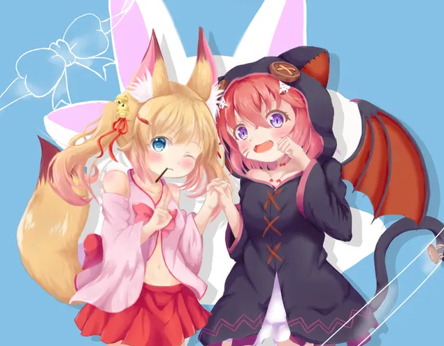 Virtuális Youtuber 2K háttérkép