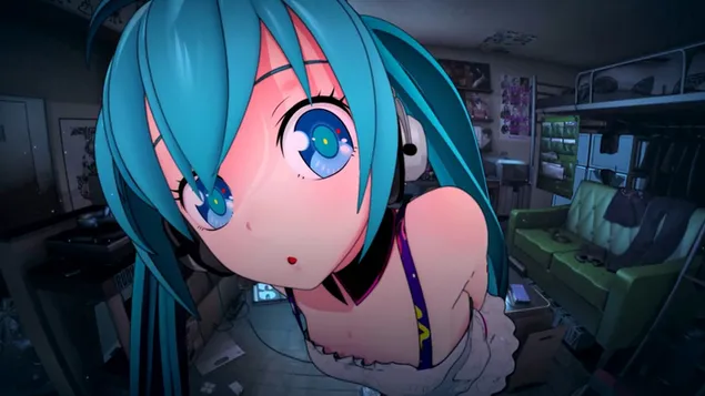 ボーカロイド - 初音ミク ブルーアイズ ダウンロード