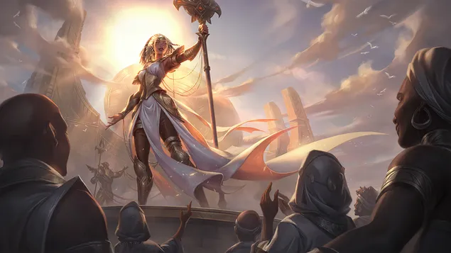 Voice of The Risen (Legends of Runeterra) - League of Legends (LOL) 4K kertas dinding