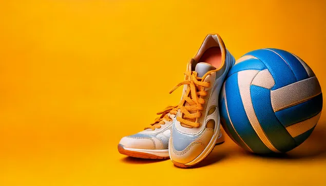 Volley Ball and Shoes 2K wallpaper