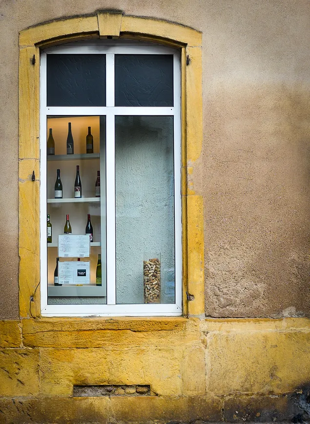 Wählen Sie in diesem Fenster Ihren Wein aus