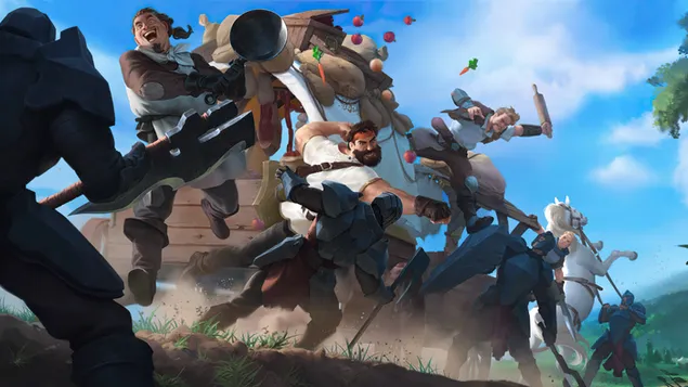 Koki Perang (Legenda Runeterra) - League of Legends (LOL) 4K wallpaper