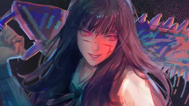 War Devil art - 电锯人动漫艺术 4K 壁纸