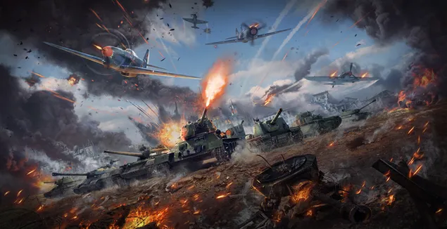 Juego War Thunder - Tanques de batalla descargar