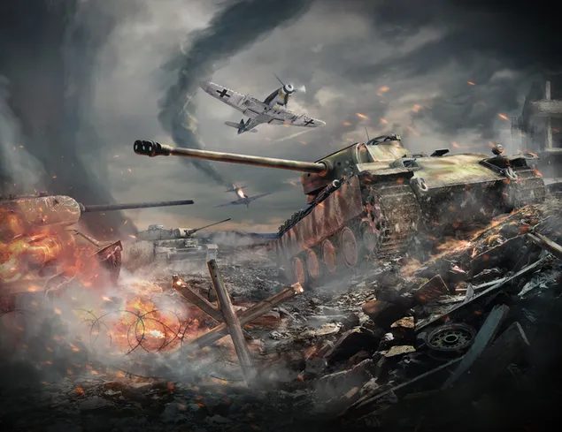 Trò chơi War Thunder - Trận chiến xe tăng