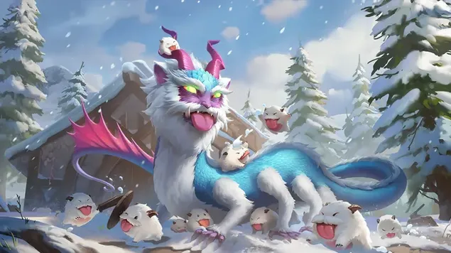 部落守望者 (Freljord) - 英雄聯盟 (LOL) 4K 壁紙