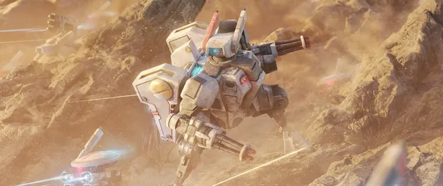 warhammer 40000 video oyun robotu (xv8 crisis battlesuit) download