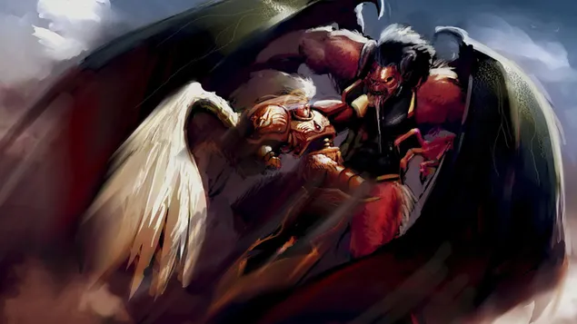 Warhammer 40k - Bloodthirster 2K achtergrond