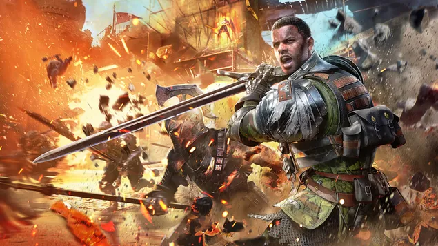 Warhaven 게임 군인 4K 배경화면