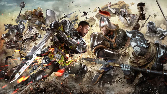 워헤이븐 전쟁 게임 4K 배경화면