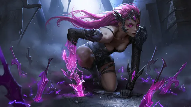 Воин девојка Кама 4K тапет