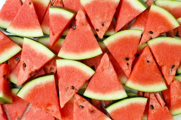 Wassermelonendreieck geschnittene Form