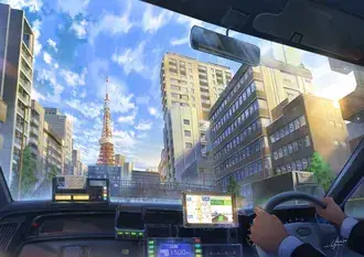 도쿄 타워 구경 HD 배경화면