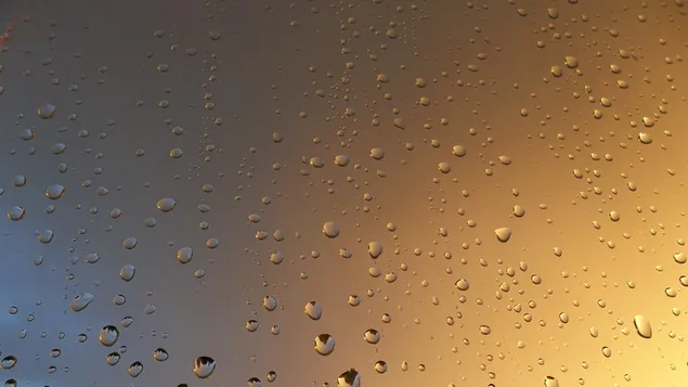 Wassertropfen 4K Hintergrundbild