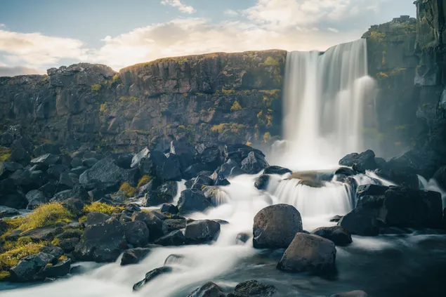 アイスランドの滝 ダウンロード