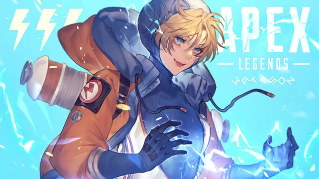 Wattson (Seni Anime) - Apex Legends (Permainan Video) 4K kertas dinding