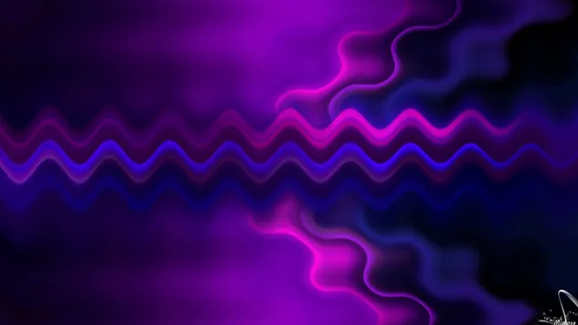 Menekşe dalgaları 4K duvar kağıdı