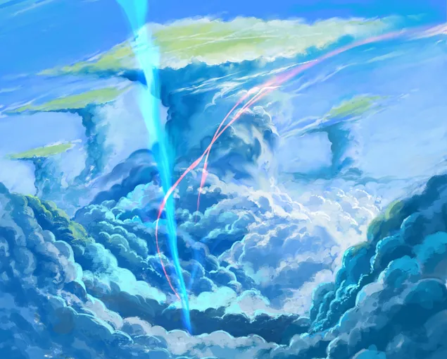 Luluhawa Bersamamu (Falling Star) 2K kertas dinding