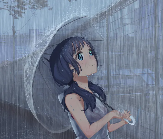 هواشناسی با تو - هینا آمانو 4 کاغذدیواری  2K