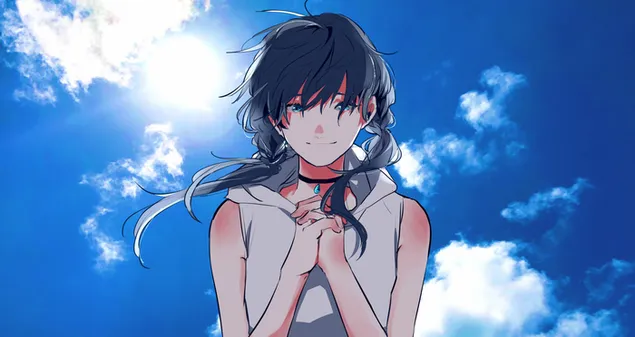 Vitrar med dig - Hina Amano 8 2K bakgrund